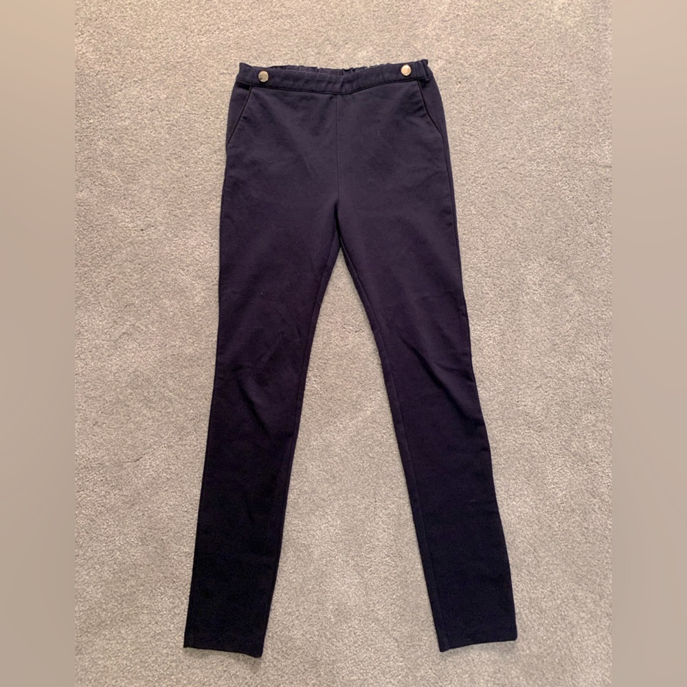 Girls Jacadi Paris Sailor Style Pants in Navy (Girls Size 12)